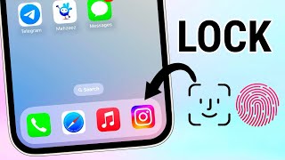 Instagram App Lock on iPhone 2023 | How to Lock Instagram App in iPhone With Face ID and Passcode