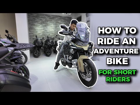 How To Ride A Big Bike For Short Riders | 2024 Edition