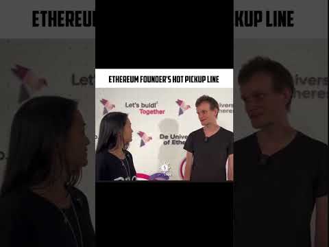 Ethereum founder's hot pickup line 🔥