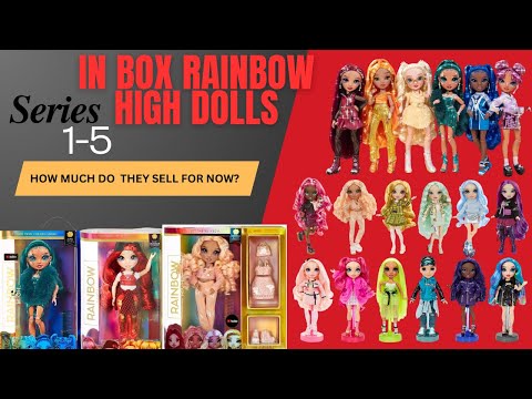 How Much Are Your Rainbow High (inbox) Dolls Worth V.S. What They Originally Retailed For