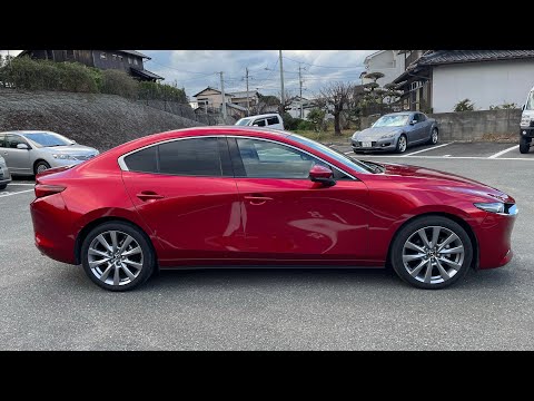 隠れた名車でしょう？新登場！マツダ3 セダン　e-SKYACTIV G 2.0（MHEV）　マイルドハイブリッドに乗ってみた！このデザイン！世界トップレベルでしょう！！