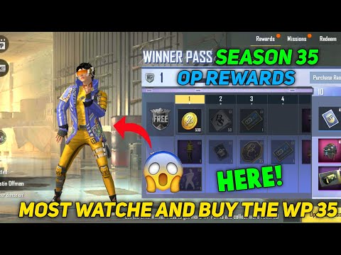 PUBG MOBILE LITE SEASON 35 WINNER PASS HERE | MOST WATCHE AND BUY WP | PUBG LITE NEW WINNER PASS 35