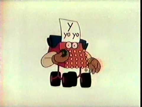 Classic Sesame Street animation - Y for yo-yo