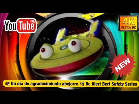 🦃 Un día de agradecimiento abejorro 🐝 Be Alert Bert Safety Series S01E14 Be Thankful Thanksgiving