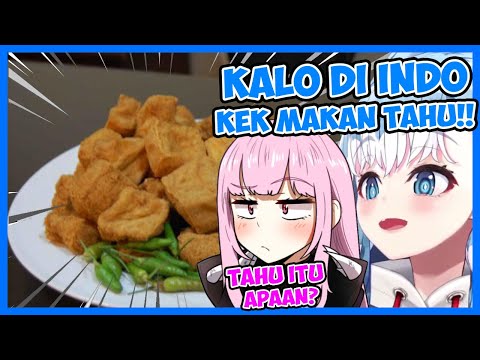 Kobo ngasih tau Calli kalo orang indo suka makan cabe dibarengi sama makanannya!!