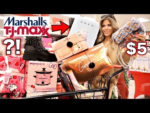 TJMAXX & MARSHALLS LUXURY CHRISTMAS SHOPPING SPREE! GIFT SETS FOR CHEAP! + OEAK