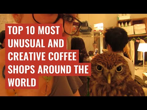 Top 10 most unusual and creative coffee shops around the world