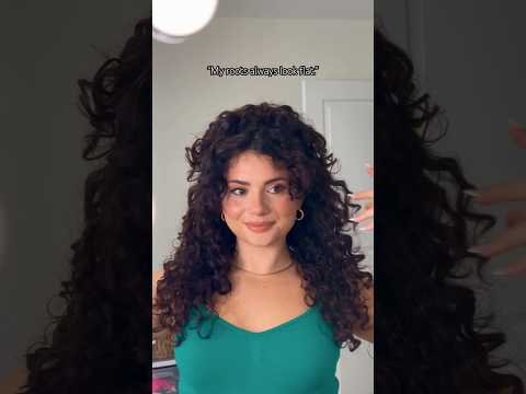 EASY HALF UP HAIRSTYLE TRICK FOR VOLUME 😮