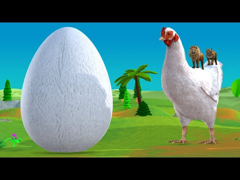 विशाल मुर्गी की सवारी और बड़ा अंडा हिंदी कहानी Giant Hen Ride Hindi Kahani Panchatantra Moral Story