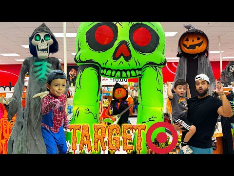 TARGET HALLOWEEN 2024 | SPIDER-MAN SHOPPING AT TARGET