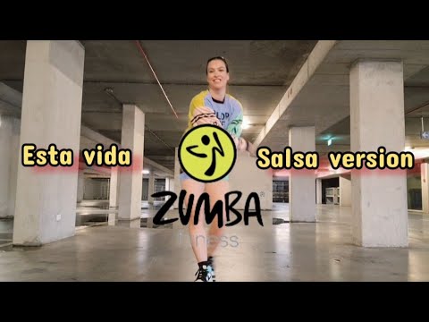 zumba Salsa Esta Vida / Farruko choreo by Wendy #estavida #zumbasalsa