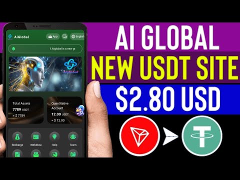 The best USDT earning website, make many on mobile, Order grabbing website, usdt income