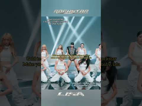 2nd chorus | LISA 'ROCKSTAR' Acapella & Double Vocal Ver w/ MR Removed Rockstar Live Stage #rockstar