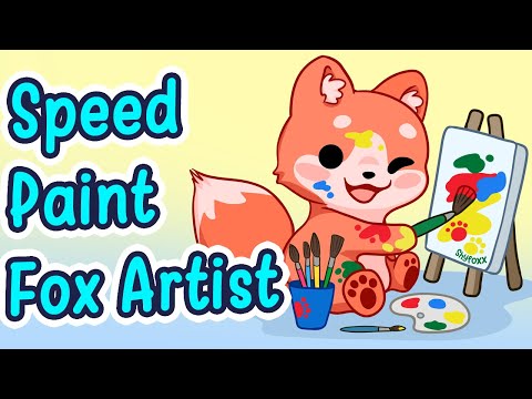 Speed Paint Kawaii Fox Artist