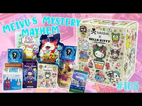 OPENING THE MOST REQUESTED BLIND BOXES! Sanrio, POP MART, Tokidoki, Disney, Anime, Pucky! | MMM 105