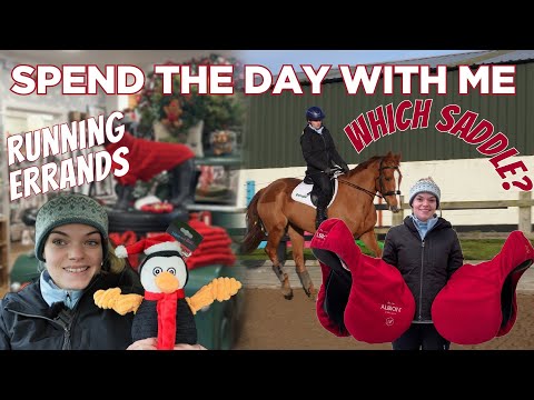 SPEND THE DAY WITH ME | Saddle Fitting & Running Errands