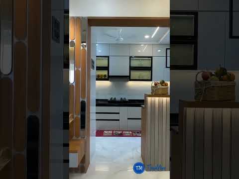 Trendy Kitchen Design 🔥, Interior Home Decor #shorts #trending #youtubeshorts