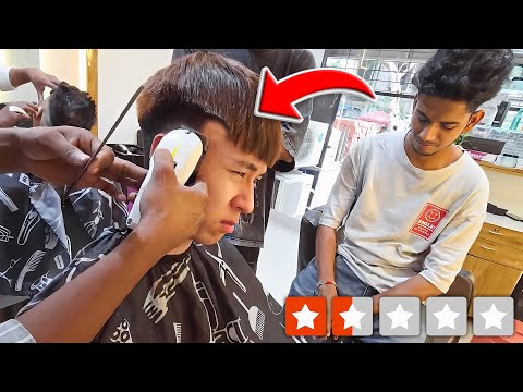 Ray Gets a Haircut In INDIA... (bad idea)