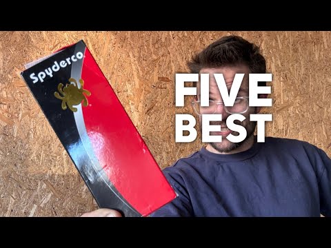 These are the Top 5 Spyderco Folding Knives