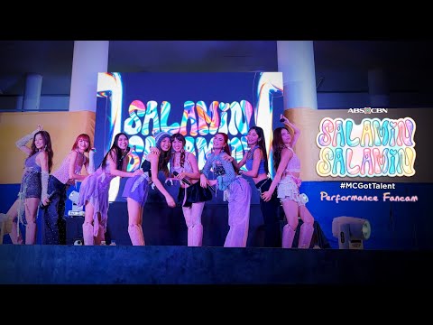 #BINI : #BINI_SalaminSalamin at #MCGotTalent Performance Fancam