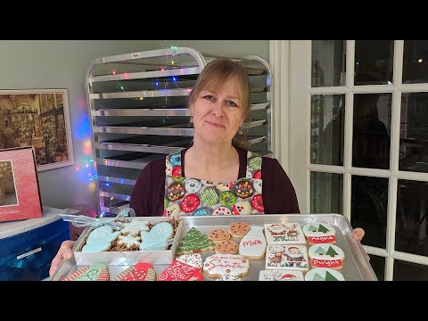 How I Made My Christmas Cookie Samples - All The Steps