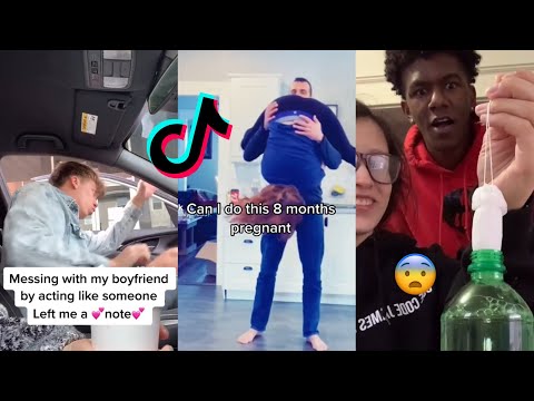 Couple Pranks Tiktoks | Funny Tiktok Couple Pranks And Goals Compilation