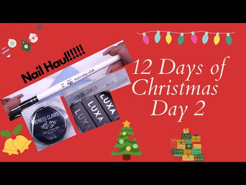 Luxa, Xpress Claws, Erica's ATA, Tammy Taylor,& Amazon Nail Haul|12 Days of Christmas Day 2!!