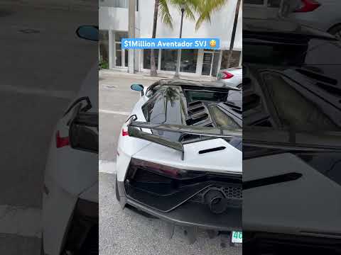 $1MILLION AVENTADOR SVJ WALKROUND 😳