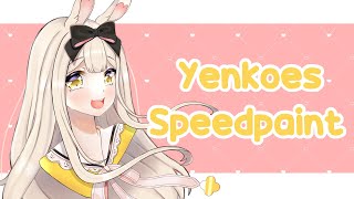 [Speedpaint] Yenkoes / VTuber Fanart | Vyugen