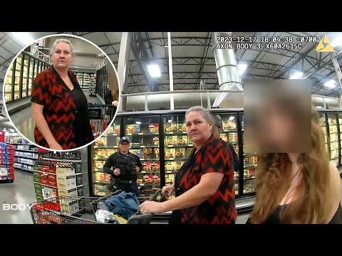 Police Surprise Grandmother Shoplifting with Her 16-Year-Old Granddaughter