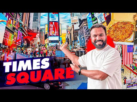 Finally Times Square New York City 🇺🇸 Ka Amazing Visit 🤩 night Tour 🥰 local food 🥘