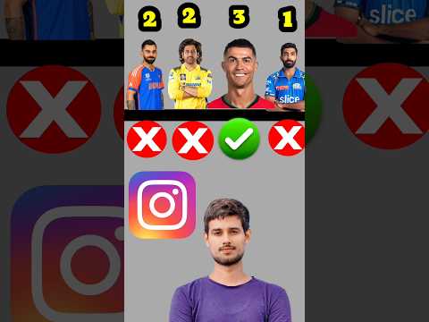 kiske sabse jyada follower hai ❓#shorts #ipl #ipl2024 #vs #cricketlover #ronaldo #short