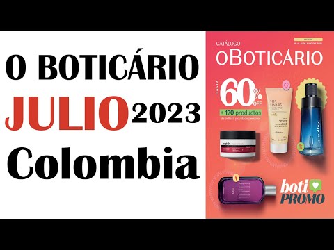 Catálogo  O  BOTICÁRIO  CICLO  7  /  2023  JULIO  COLOMBIA