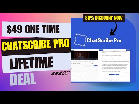 ⚡◻️⚡ChatScribe Lifetime Deal |  Boost Your Global Reach in Minutes | $49 Lifetime Deal | 80% Now