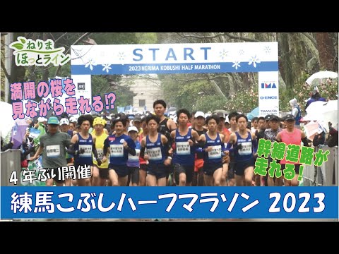 ねりまほっとライン（4年ぶりに開催！練馬こぶしハーフマラソン）令和５年特別号①