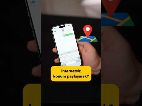 İnternet olmadan konum paylaşmak?