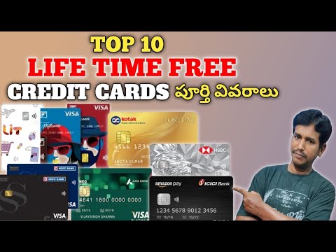 Best LifeTime Free Credit Cards|Top10 life time free credit cards| #sbi#axis#icici#hdfc#creditcards