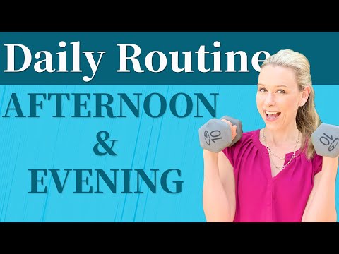 Daily routine 2 | Afternoon and Evening Routine | Learn Daily English | English with Jackie