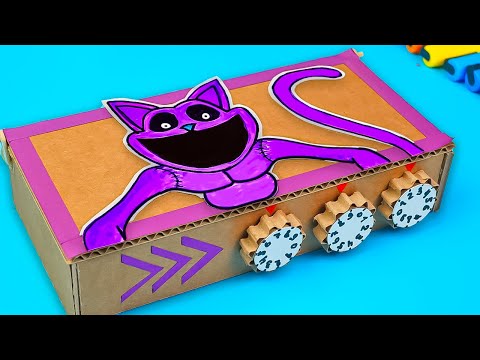 Невероятный секрет как сделать сейф из картона CatNap Poppy Playtime своими руками