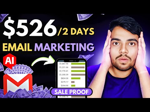 $526 Using Ai Email Marketing! Affiliate Marketing For Beginners (Hindi)