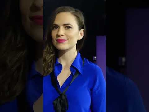 Hayley Atwell is very skilled at ventriloquism