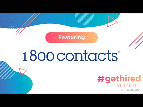 #GetHired Summit - Info Session - 1-800 Contacts