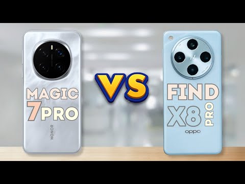 Honor Magic 7 Pro vs Oppo Find X8 Pro Full Comparison 2024