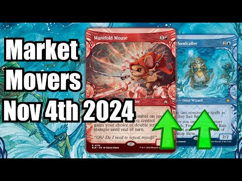 MTG Market Movers - Nov 4th 2024 - Bloomburrow Cards Impacting Standard and Pioneer! Manifold Mouse!