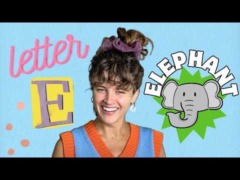 E for Elephant | Sing and Learn with Birdie | Educational Videos | Toddler Speech and Development