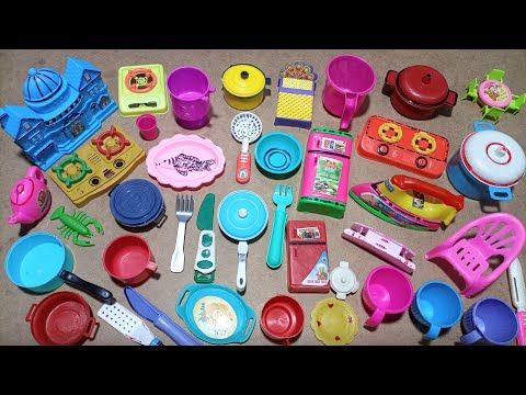 Amazing Kitchen Set Unboxing Hello Kitty Kitchen Set | Miniature Toys| Mini Plastic Kitchen Set