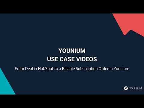 Streamline B2B Subscription Billing: Convert HubSpot Deal to Younium Subscription order | Use Case