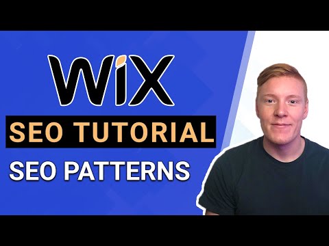 How To Add SEO Patterns On Wix - Advanced Wix SEO (PART 7)