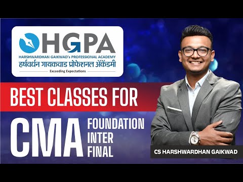 BEST CLASSES FOR CMA | FOUNDATION | INTER | FINAL | ALL LEVELS UNDER ONE ROOF | HGPA CLASSES