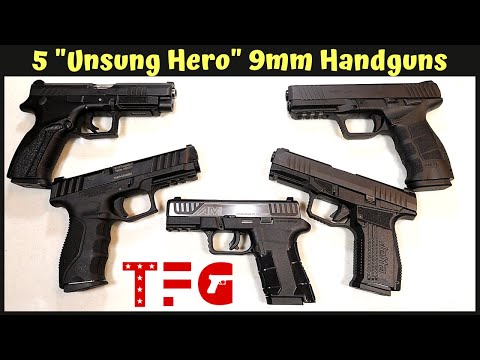 5 "Unsung Hero" 9mm Handguns - TheFirearmGuy